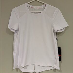 NWT Spyder White Women's Athletic Tee Small